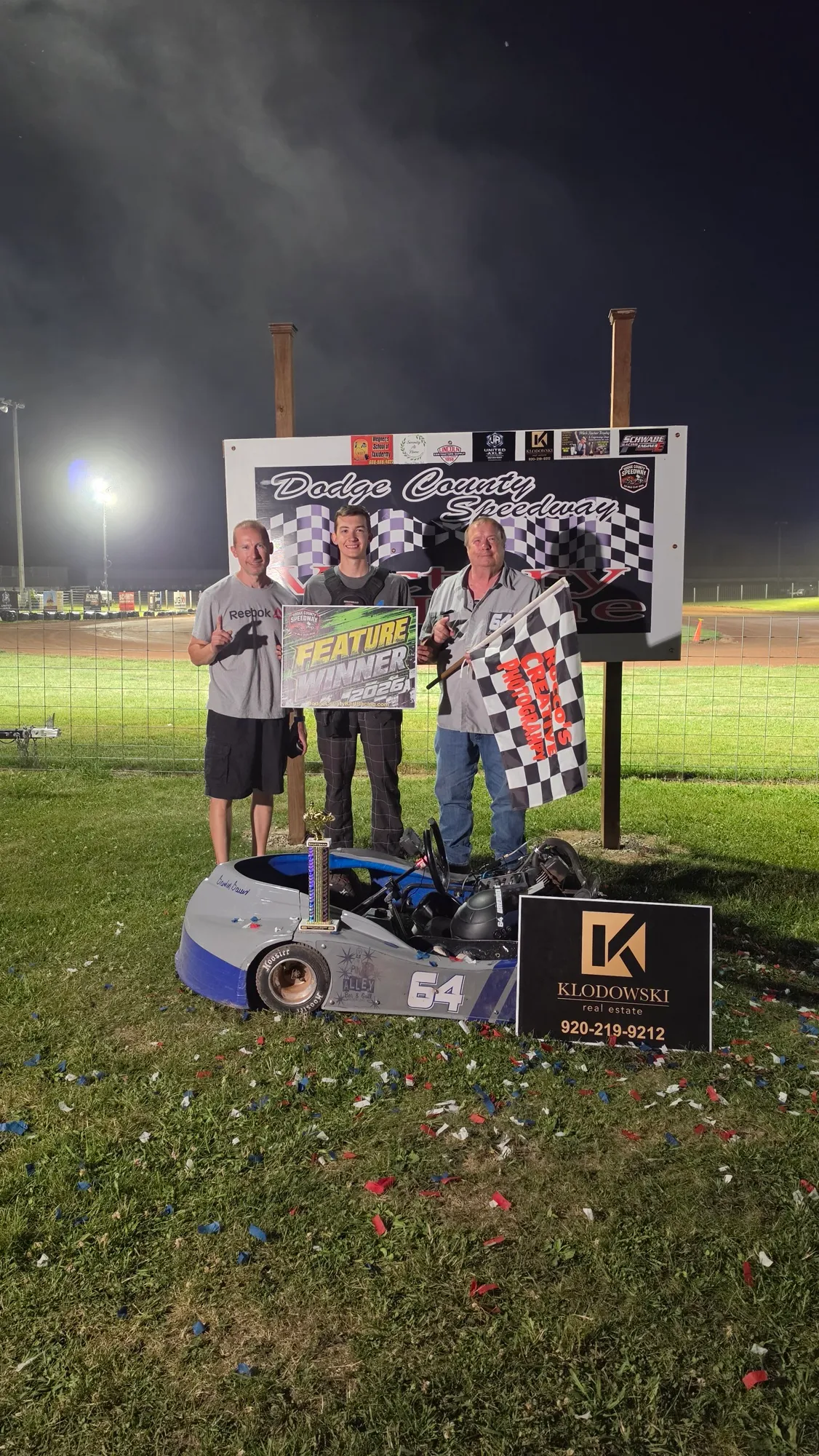 Feature winner at Dodge County Speedway · Photo: Rocco’s Creative Photography